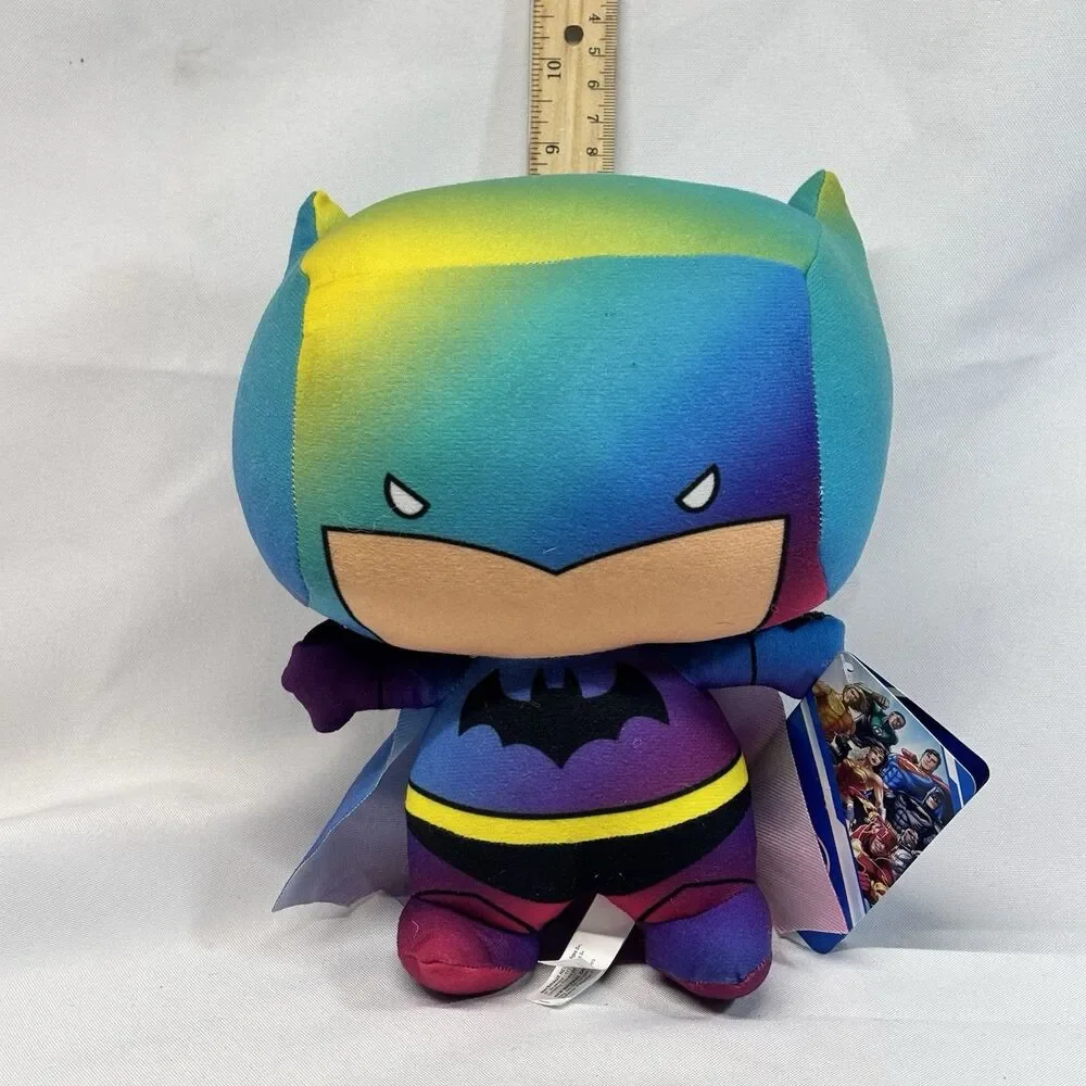 DC Comics Batman Chibi Plush Rainbow Gradient Toy Factory 8.5